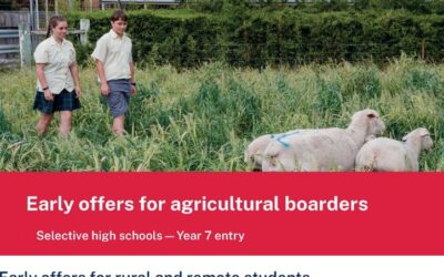 Early access to boarding schools for rural and remote students 